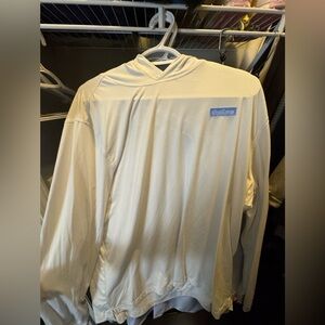 Good Good White and Blue Pullover